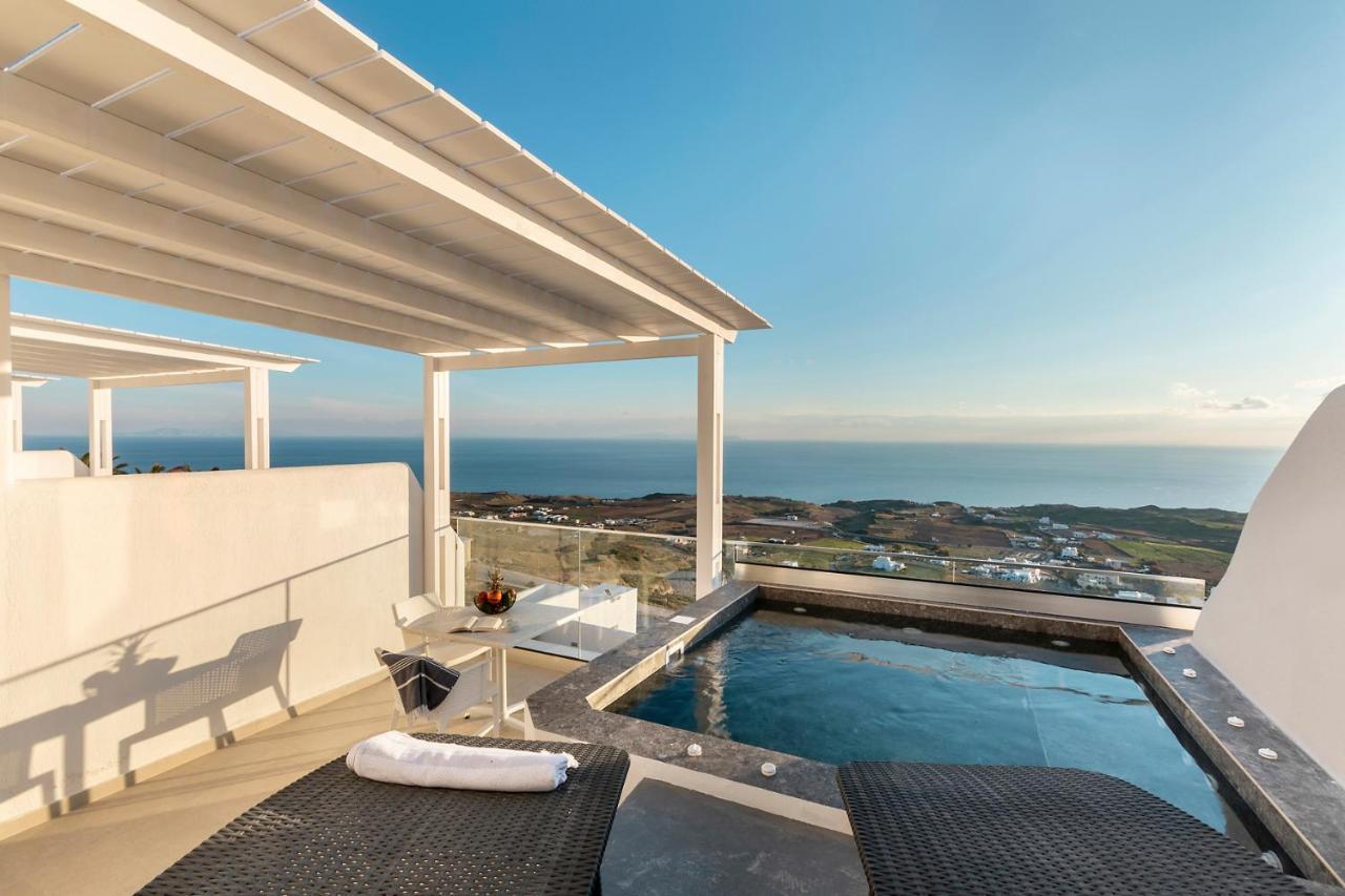 La Estrella 4 Suites With Sea View & 4 Prive Hot Tub Vourvoúlos Екстериор снимка