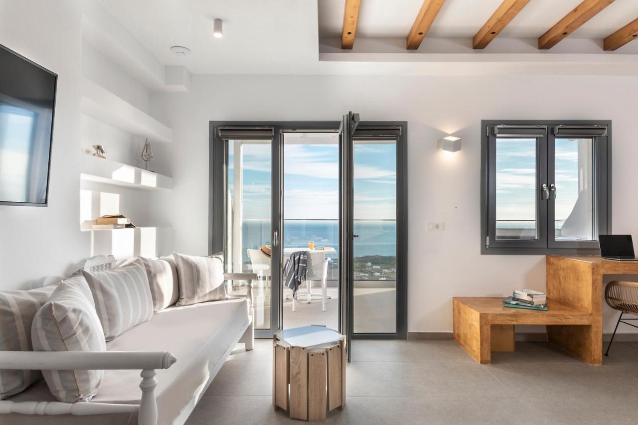 La Estrella 4 Suites With Sea View & 4 Prive Hot Tub Vourvoúlos Екстериор снимка