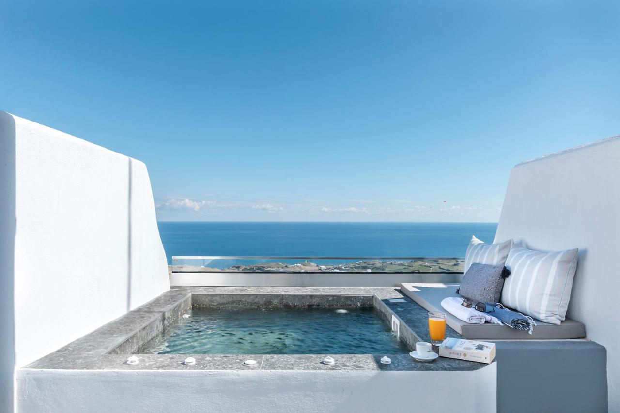 La Estrella 4 Suites With Sea View & 4 Prive Hot Tub Vourvoúlos Екстериор снимка